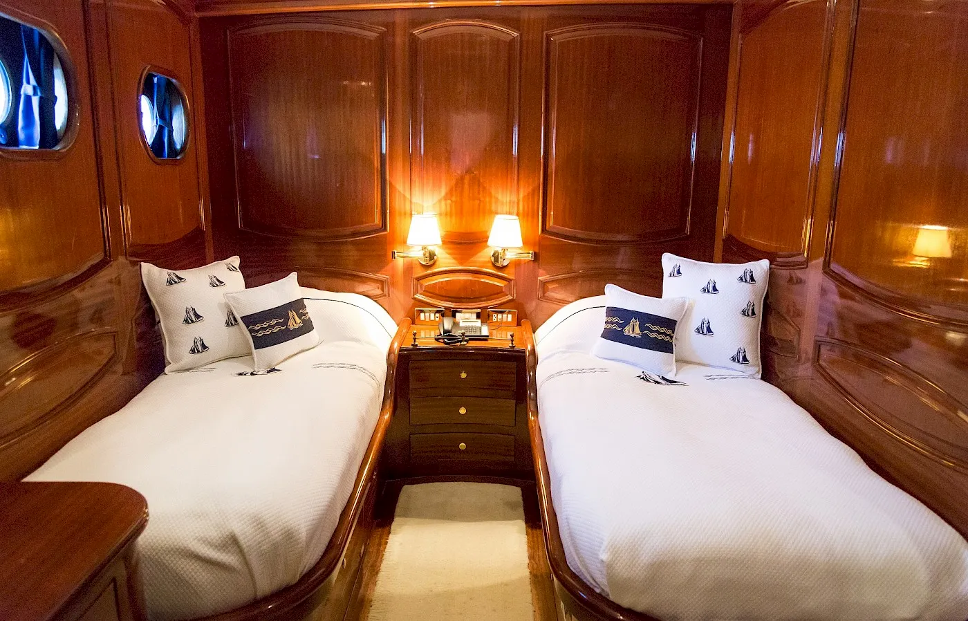 Luxury motor sailing yacht gulet photos for the charter company Contact Yachts