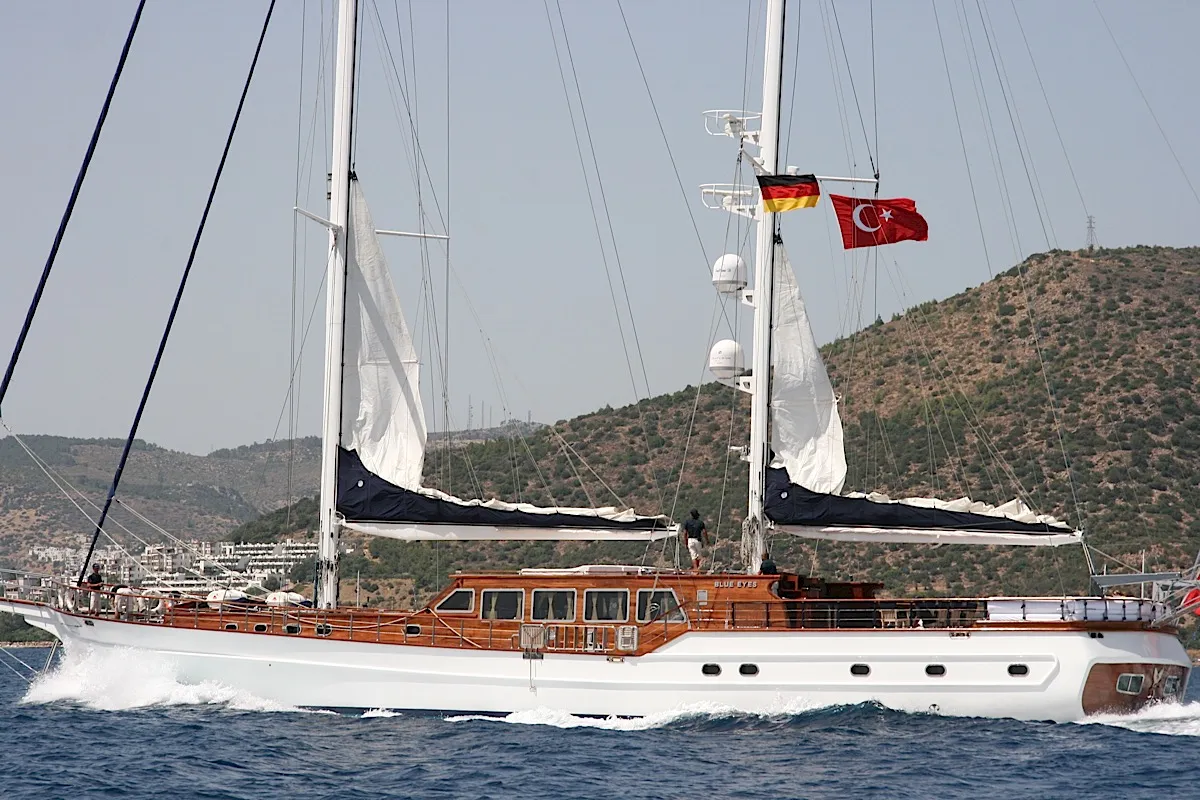 Luxury motor sailing yacht gulet photos for the charter company Contact Yachts