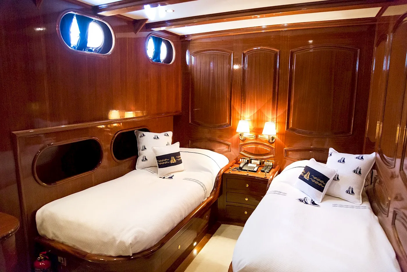 Luxury motor sailing yacht gulet photos for the charter company Contact Yachts