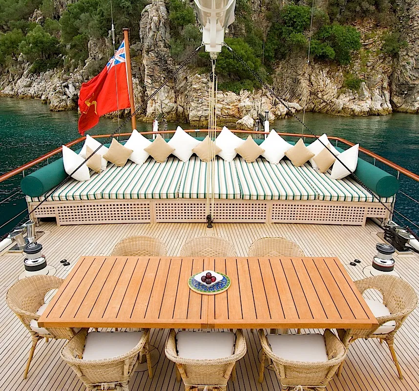 Motor sailing luxury yacht Sailing Nour beautiful photo for charter in Turkey, Greece, Croatia, Montenegro