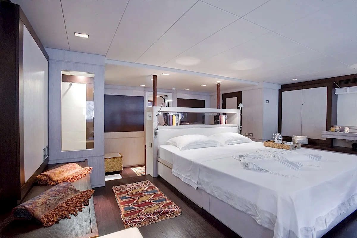 Motor sailing luxury yacht Sailing Nour beautiful photo for charter in Turkey, Greece, Croatia, Montenegro