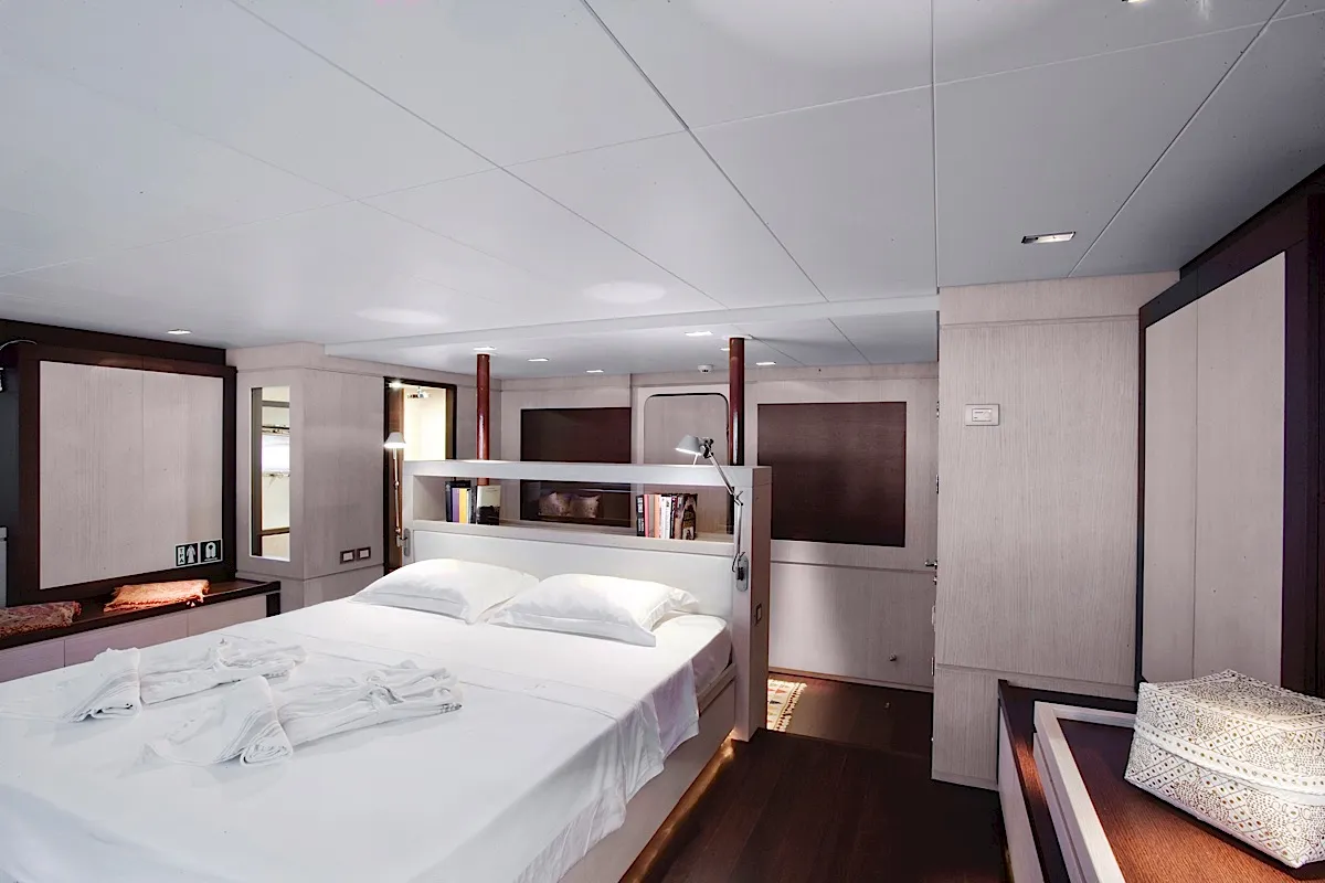 Motor sailing luxury yacht Sailing Nour beautiful photo for charter in Turkey, Greece, Croatia, Montenegro