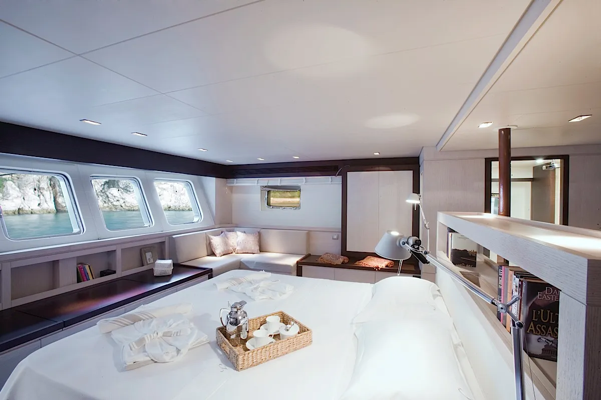 Motor sailing luxury yacht Sailing Nour beautiful photo for charter in Turkey, Greece, Croatia, Montenegro